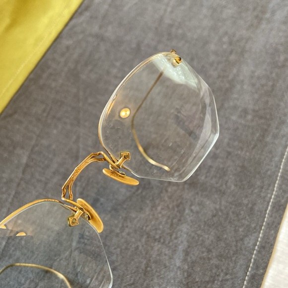 𝑽𝒊𝒏𝒕𝒂𝒈𝒆 12-𝒌𝒂𝒓𝒂𝒕 𝑮𝒐𝒍𝒅-𝒇𝒊𝒍𝒍𝒆𝒅 ✨ 𝑾𝒊𝒓𝒆 𝑭𝒓𝒂𝒎𝒆 𝑮𝒍𝒂𝒔𝒔𝒆𝒔 ✨ 𝒆𝒚𝒆𝒈𝒍𝒂𝒔𝒔𝒆𝒔 👓 𝒈𝒆𝒐𝒎𝒆𝒕𝒓𝒊𝒄 𝒔𝒉𝒂𝒑𝒆 - Picture 8 of 9